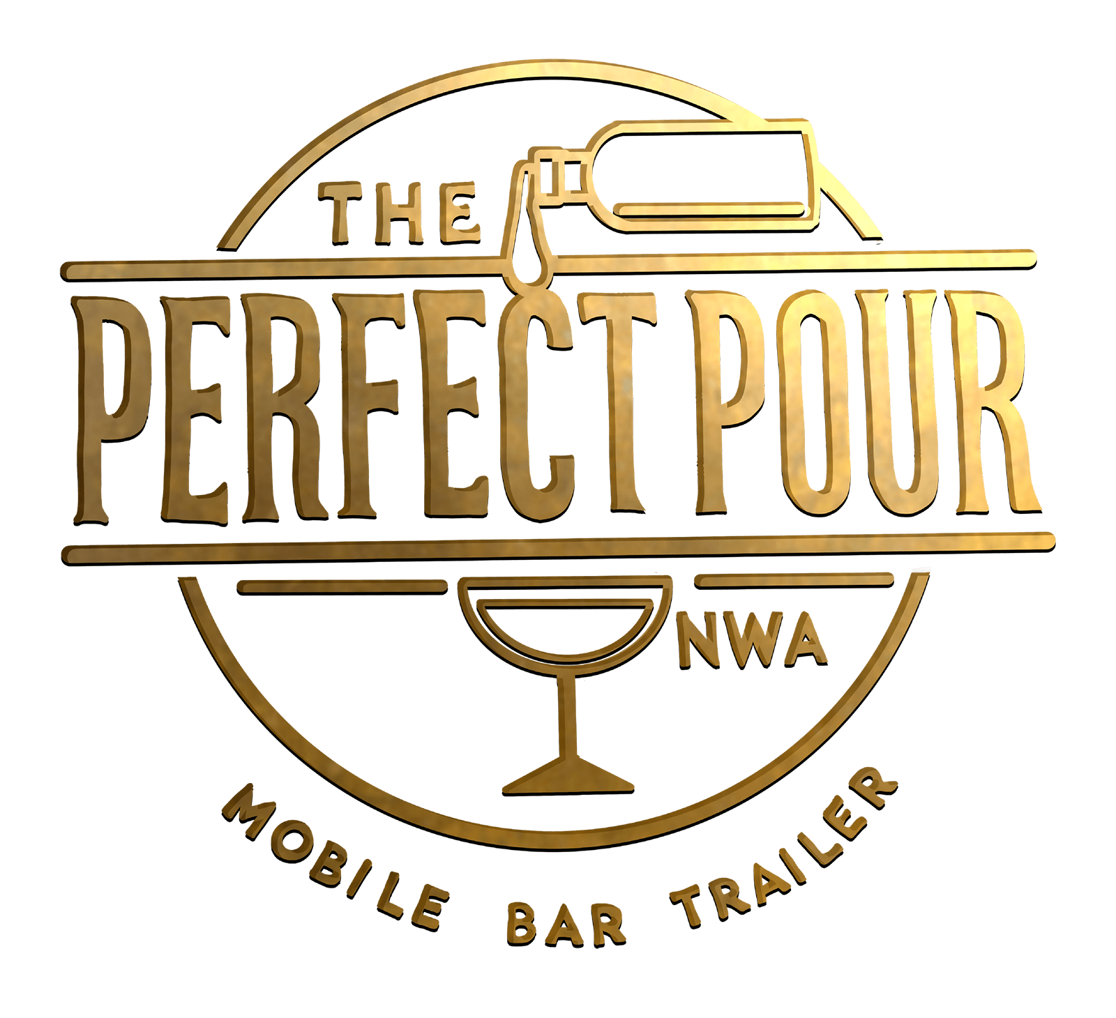 The Perfect Pour NWA Mobile Bar Trailer